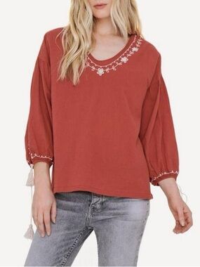 THE GREAT Vineyard Tunic in Vintage Saffron